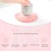 ANGNYA Pink Nail Dust Brush with Rhinestones | Fluffy Makeup Brush for Acrylic Nails & Dip Powder Removal | Nail Art Clean Up Tool - Buy Online on GoSupps.com