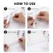 Shop C10 Nail Display Book - Plastic Nail Color Chart with Clear Tips & Labels for Perfect Polish Organization - Buy Online on GoSupps.com