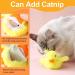 Havenfly Interactive Cat Toys Duck for Indoor Cats-USB Rechargeable Soft Cute Duck Toy Refillable Plush Catnip Toy Realistic Duck Quack and Electric Flapping Wings Duck Toy for Kitten Exercise - Buy Online on GoSupps.com