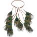 Repuhand Bohemian Peacock Feather Headdress | Women's Braid Hair Band | Unique Accessory for a Chic Look - Buy Online on GoSupps.com