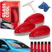 Glass Cool Glass Cool Windshield Cleaner Powerful Windshield Cleaner & Oil Film Remover Car Glass Cleaning Mouse for All Glass Surfaces (3pcs)