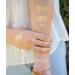 Bachelorette Party Tattoos - Temporary Metallic Tattoos by Sterling James Co - Buy Online on GoSupps.com