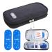 Youshares insulin cooling bag with 2 nylon cooling packs diabetic bag insulin pen cool box diabetes case for diabetic utensils keep the stocks safe and cold (black)