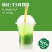 Popping Boba Pearls for Bubble Tea - 450gm | Green Apple Flavor | Bursting Fruit Juice Pearls | Vegan & Gluten-Free - The Inspire Food Company - Buy Online on GoSupps.com