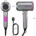 2000W Professional Ionic Hair Dryer with Diffuser - 2 Speeds, 3 Heating Levels - Ideal for Home, Salon, and Travel - Buy Online on GoSupps.com