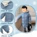 Milkiwai Kids Down Padded Coat - Boys & Girls Winter Jacket, Blue (Size 3-8) - Buy Online on GoSupps.com