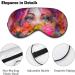 LynaRei Woman Face Sleep Mask Modern Art Blindfold for Full Night's Sleep, Travel, and Nap - Style 1 - Buy Online on GoSupps.com