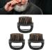 3-Part Round Knuckle Brush - Ergonomic Finger-Beard & Neck Face Brush for Hairdressing & Household Use | International Shipping - Buy Online on GoSupps.com