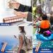 Zannaki Metal Moisture-Proof Weekly Pill Organizer | Stackable Aluminum Alloy, BPA-Free | 7 Day Pill Box Case for Travel, Hiking | Waterproof, Large Compartment for Pills, Vitamins, Fish Oil - Champagne - Buy Online on GoSupps.com
