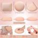 Unaone 3 Pieces Powder Puff Set - Makeup Sponge Foundation & Loose Powder Applicator Dry/Wet Air Cushion Puff Beauty Tools with Storage Case - Pink - Buy Online on GoSupps.com