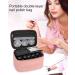 Pink Nail Polish Travel Case with Compartment Organizer - Manicure Set Accessories Bag - Buy Online on GoSupps.com