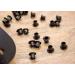 Hollow-Point Gear 8-8 1/4 Black Rivet Kydex Eyelets - Set of 100 DIY Kydex Holster Eyelets, Black Finish - Buy Online on GoSupps.com