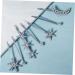 minkissy 5 Sets Fringe Bobby Pin Hair Clips for Teen Girls Star Hair Accessories Hair Barrette Side Clip Goody Hair Clips for Women Wedding Hair Clip Hair Pin Bangs Rhinestone Issue Card - Buy Online on GoSupps.com