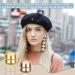 8-Piece Colorful Magnetic Hijab Pins - Rustic Style | Coldairsoap Pinless Round Magnets for Women - Buy Online on GoSupps.com