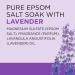 Dr Teal s Salt Soak with Pure Epsom Salt Soothe & Sleep with Lavender 3 lbs (Packaging May Vary) - Buy Online on GoSupps.com