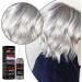 AUklOPVZZ Natural Fast Color Hair Dye Unisex Punk Style Professional Hairs Cream Liquid Long-Lasting Beauty Tool Home Use Gray Brown - Buy Online on GoSupps.com