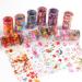 10 Rolls/Box Hot Manicure Transfer Decals DIY Maple Leaf Floral Nail Foil Stickers For Nail Art Decorations - Buy Online on GoSupps.com