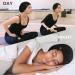 Silk Satin Sleep Cap - Adjustable Bonnet Hat for Curly Hair - Black - Buy Online on GoSupps.com