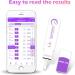 Premom Quantitative Ovulation Test Dip Card with Digital Ovulation Reader App | Numerical LH Tests - 10 Free Urine Cups Included - Buy Online on GoSupps.com