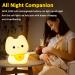OkiyiD Cat Night Light Fortune Cat Lamp - Touch Control, Rechargeable, Dimmable Bedside Lamp for Nursery - Perfect Cat Gift for Girls and Boys! - Buy Online on GoSupps.com