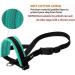 ILEPARK Adjustable Nylon Dog Muzzle - Stop Biting Barking & Chewing | Size M Green - International Shipping - Buy Online on GoSupps.com