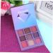 POPETPOP 2pcs 9 Matte Eyeshadow Shimmer Eyeshadow Women Eye Shadow Eyeshadow Palette Powder Eye Shadow Flash 1 count (Pack of 1) Purplex2pcs - Buy Online on GoSupps.com