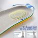 3 Pairs Elastic Shock Absorbing Shoe Insoles - Breathable Honeycomb Sports Inserts for Men (US 8-12) | International Shipping Available - Buy Online on GoSupps.com