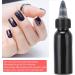 Nail Polish Pigment Ink Nail Polish Pigment Safe Practical 6 for Nail Polish DIY for Nail Polish Making Accessory(Black) - Buy Online on GoSupps.com