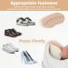 WLLHYF 2 Pairs Self-Adhesive Heel Pads for Shoe Repair and Comfort - Black/Skin Tone - Shoe Grips and Protectors for Women and Men - Buy Online on GoSupps.com