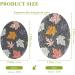 3-Pack Cleaning Kitchen Sponges Oval Colorful Maple Leaves Kitchen Cellulose Dishwashing Wood Pulp Cotton - Buy Online on GoSupps.com