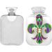 Mardi Gras Gold Jewelry Heat Bottle - 2L Pain Relief & Warm Water Bag for Women Ideal for Feet & Bed Warmers - International Shipping Available - Buy Online on GoSupps.com