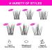 CAELYMINE Cluster Eyelash Extensions 144pcs - D Curl Soft Lash Extension Clusters for Beginners - Reusable 3D Cosplay Eyelash Cluster Extensions - Buy Online on GoSupps.com