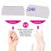 Uraqt 15-Piece Double-Sided Nail File Set - 180/240 Grit Disposable Files for Gel Nails - Purple Banana Tools & Accessories - Buy Online on GoSupps.com
