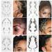 Xmasir 10Pcs Curly Baby Hair Tattoo Stickers - 10 Styles Temporary Bangs & Edges Tattoos | Waterproof Fake Hairline Stickers for Women & Kids - Buy Online on GoSupps.com