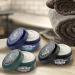 Luxury Shaving Cream 3 Pack - Sandalwood, Peppermint, Eucalyptus, Clary Sage - Soft, Smooth & Silky - Rich Lather for the Smoothest Shave - 3.5oz - Buy Online on GoSupps.com