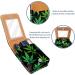Buy Leather Lipstick Case Organizer with Mirror - Mini Lip Gloss Holder Bag | Colorful Fantasy Leaves - International Shipping Available - Buy Online on GoSupps.com