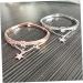  HAPINARY Unique Star-Shaped Bracelet Crystal Alloy Hand Chain Vintage Style Rose Gold Jewelry for Women and Girls - Buy Online on GoSupps.com