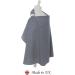 BebeChic.UK - Oeko-Tex Certified 100% Cotton Breastfeeding Cover - Slate Grey/White Dot - Buy Online on GoSupps.com