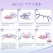 LaWink Mouth Waxing Kit - 20 Strips for Eyebrow Hair Removal with Calming Oil Wipes - Buy Online on GoSupps.com