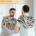 Animal Stripes Beard Bib Apron - Perfect Beard Hair Catcher for Men | Ideal Father's Day & Christmas Gift for Dads & Husbands - Buy Online on GoSupps.com