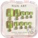 FEIlei Crystal Cat Eye Shining Diamond Foot Nail Patches Handmade Wearing Short Press on Nails for Toes Decoration 5# - Buy Online on GoSupps.com