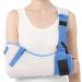 Willcom arm loop for shoulder injuries with waist belt immobilizer clipping support for sleeping rotator cuff surgery (breathable version right arm s) s right arm