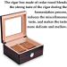 Cigar Boxs Humidors Cigar Humidor Fine Humidors Clear Glass Top with Hygrometer Cigar Desktop Box Cecigar Box Men's Cigars Case - Buy Online on GoSupps.com