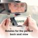 Diono See Me Too Rear View Baby Mirror for Car - Fully Adjustable, Wide Crystal Clear View, Shatterproof & Crash Tested - Buy Online on GoSupps.com