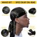 Premium Silky Durags for Men - Wave Pomade & Hair Cream Set for 360 Waves | Strong Hold Easy Wash & Extra Long Tails - Buy Online on GoSupps.com