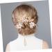 CANIGHT 1 Set Leaves and Flowers Hair Comb Decorative Hair Combs Bridal Headpiece Hair Comb Clips Vintage Hair Accessories Flower Hair Decorations Bride Headpieces for Wedding - Buy Online on GoSupps.com