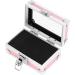 Nail Drill Bits Holder Drop Resistant Nail Drill Bits Container Aluminum Alloy Multi Hole for Salon (Dazzling Pink) - Buy Online on GoSupps.com