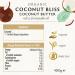 Biona Organic Coconut Bliss 400g - 100% Organic Creamy Coconut Butter from Whole Coconuts - Source of Fibre - For Spreads Butter Alternatives & Cooking - Dairy Free & Vegan (Pack of 2) - Buy Online on GoSupps.com