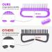 Sstyle Nail Brushes - 5Pcs Pack for Fingernails, Pedicure, Manicure - Men and Women - Buy Online on GoSupps.com