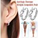 GUANLI Cute Heart Weight Loss Magnetic Slimming Earrings Body Ear Studs Slim Patch Acupoints Jewelry GIF Health Relaxation S5R6 Massage - Buy Online on GoSupps.com